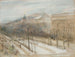 Ansicht vom Fenster des Wohnzimmer des Künstlers auf der Straße Unter den Linden - Max Liebermann — Ansicht des Kunstwerks