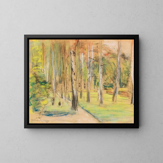 Max Liebermann - Die Birkenallee in Wannsee nach Nordwesten.webp