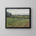 Feldernte - Max Liebermann — gerahmtes Bild an der Wand