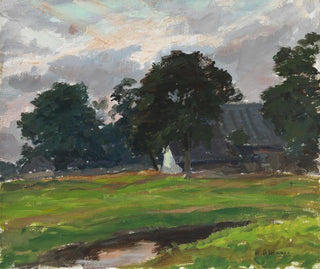 Haus der holländischen Bauern - Max Liebermann — Ansicht des Kunstwerks