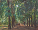 Cavalier dans l'allée près de Sakrow - Max Liebermann — Ansicht des Kunstwerks