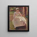 Couturière - Max Liebermann — gerahmtes Bild an der Wand