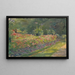 Der Garten am Wannsee in Berlin - Max Liebermann — gerahmtes Bild an der Wand
