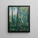 Waldweg - Max Slevogt — gerahmtes Bild an der Wand