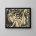 Akt - Max Weber — gerahmtes Bild an der Wand