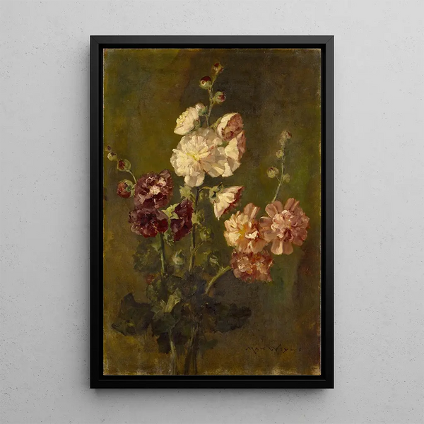 Max Weyl - Hollyhocks.webp