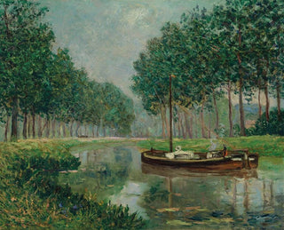 Maxime Maufra - Chaland sur le canal.webp