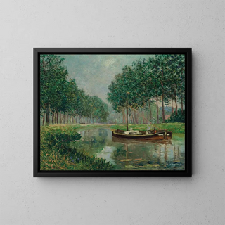 Maxime Maufra - Chaland sur le canal.webp