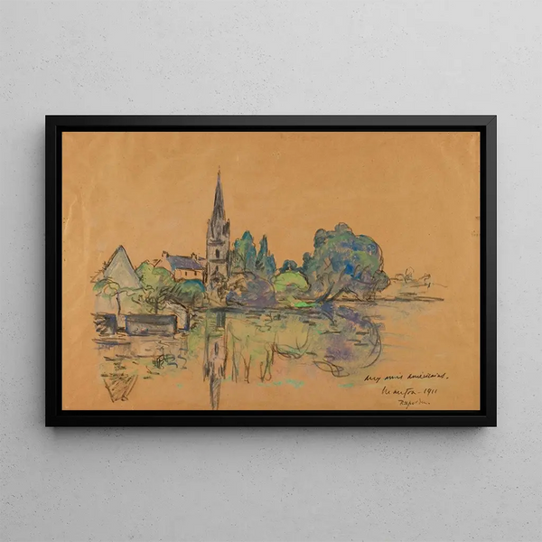 Landschaft - Maxime Maufra — gerahmtes Bild an der Wand