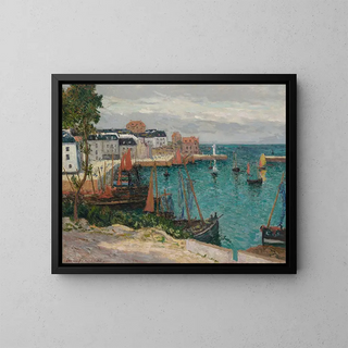 Maxime Maufra - Le port de Sauzon Bellesle en Mer.webp