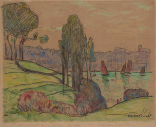 Maxime Maufra - Les Voiliers rouges Douarnenez.webp