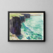 Die Klippe - Maxime Maufra — gerahmtes Bild an der Wand