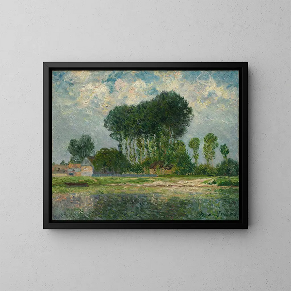 La Rivière - Maxime Maufra — gerahmtes Bild an der Wand