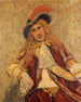 Émile Dehelly 1871-1969 Mitglied der Comédie-Française in Bühnenkostüm - Maxime Maufra — Ansicht des Kunstwerks