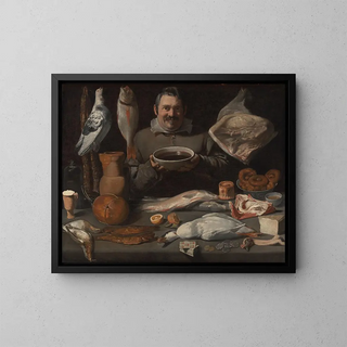 Meester van de Amsterdamse Bodegn - Kitchen Scene.webp