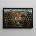 Die Mitglieder der Gilde der alten Armbrust von Mechelen - Meister der Gilde von Saint-Georges von Mechelen — gerahmtes Bild an der Wand