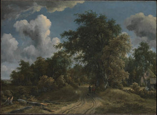 Meindert Hobbema - Woodland Road.webp