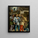 L'Annonciation und die Anbetung der Hirten - Melchior Feselen — gerahmtes Bild an der Wand