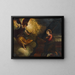 L'Annonciation - Melchiorre Galluzzi — gerahmtes Bild an der Wand