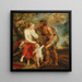 Méleagre présentant la tête du sanglier calydonien à Atalante - Nachfolger von Peter Paul Rubens — Wandpräsentation des Kunstwerks