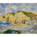 Reproduktion des Gemäldes Meeres- und Klippen-Gemälde - Pierre-Auguste Renoir
