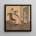 Mutter und Kind - Eunice Pinney — gerahmtes Bild an der Wand