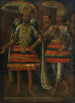 Portrait von Moctezuma und Cuauhtémoc - Mexikanische Schule — Ansicht des Kunstwerks