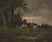 Schafe auf der Wiese am Waldrand - Michał Elwiro Andriolli — Ansicht des Kunstwerks