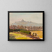 Landschaft mit Blick auf den Berg Kościuszko - Michał Rouba — gerahmtes Bild an der Wand
