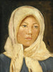 Eine junge Frau aus Skagen mit Turban - Michael Ancher — Ansicht des Kunstwerks