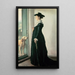 Portrait meiner Frau - Michael Ancher — gerahmtes Bild an der Wand