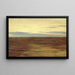 Sonnenuntergang über den Klippen im Süden von Skagen - Michael Ancher — gerahmtes Bild an der Wand
