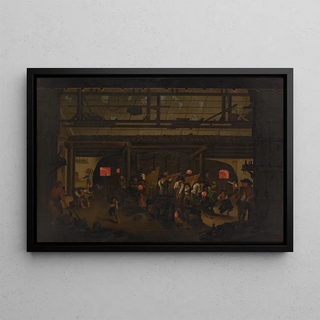 Michael Dilger - Interior of a GlassBlowing Workshop in the Black Forest.webp