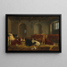 Stall - Michael Neder — gerahmtes Bild an der Wand