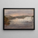 Clifton House Niagara Montag, 22. Juli 1846, von oben auf die Table Rock - Michael Seymour — gerahmtes Bild an der Wand