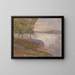 Erste Aussicht auf die Niagarafälle vor dem Herabsteigen der Fähre, Mittwoch, 22. Juli 1846 - Michael Seymour — gerahmtes Bild an der Wand