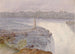Die großen Wasserfälle der Niagarafälle vom Aussichtspunkt, Goat Island, 22. Juli 1846 - Michael Seymour — Ansicht des Kunstwerks