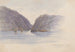 Ansicht des Hudson vom West Point, USA, 24. Juli 1846 - Michael Seymour — Ansicht des Kunstwerks