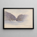 Ansicht des Hudson vom West Point, USA, 24. Juli 1846 - Michael Seymour — gerahmtes Bild an der Wand