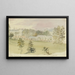 Montag, 20. Juli 1846 in Saratoga, Congress Hall Hotel - Michael Seymour — gerahmtes Bild an der Wand