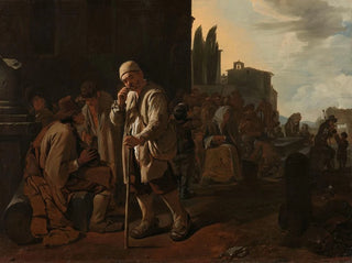 Nourrir les affamés - Michael Sweerts — Ansicht des Kunstwerks