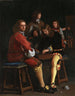 Les Joueurs de dames - Michael Sweerts — Ansicht des Kunstwerks