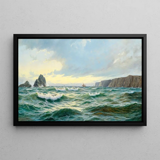 Michael Zeno Diemer - A rocky coastal landscape at early morning.webp