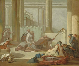 L'Adoration des crânes - Michel-François Dandré-Bardon — Ansicht des Kunstwerks