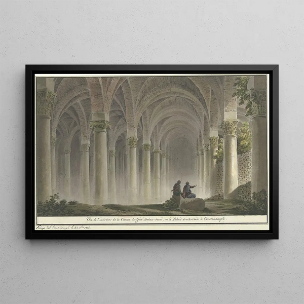 Michel Franois Preaulx - Interieur te Constantinopel.webp