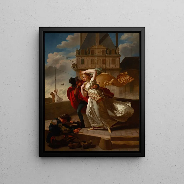 Michel Garnier - Gust of Wind on the Pont Royal.webp