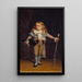 Le petit lord - Michele Gordigiani — gerahmtes Bild an der Wand