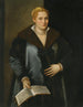 Portrait einer Diva, die Artemisia Roberti - Micheli Parrasio sein soll — Ansicht des Kunstwerks