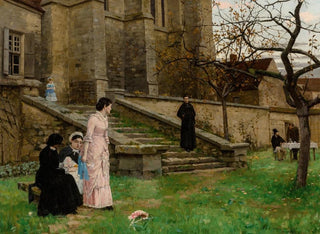 Begegnung mit ihrer ersten Liebe - Middleton Jameson — Ansicht des Kunstwerks