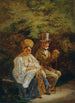 Der alte Junggeselle - Mihály Zichy — Ansicht des Kunstwerks